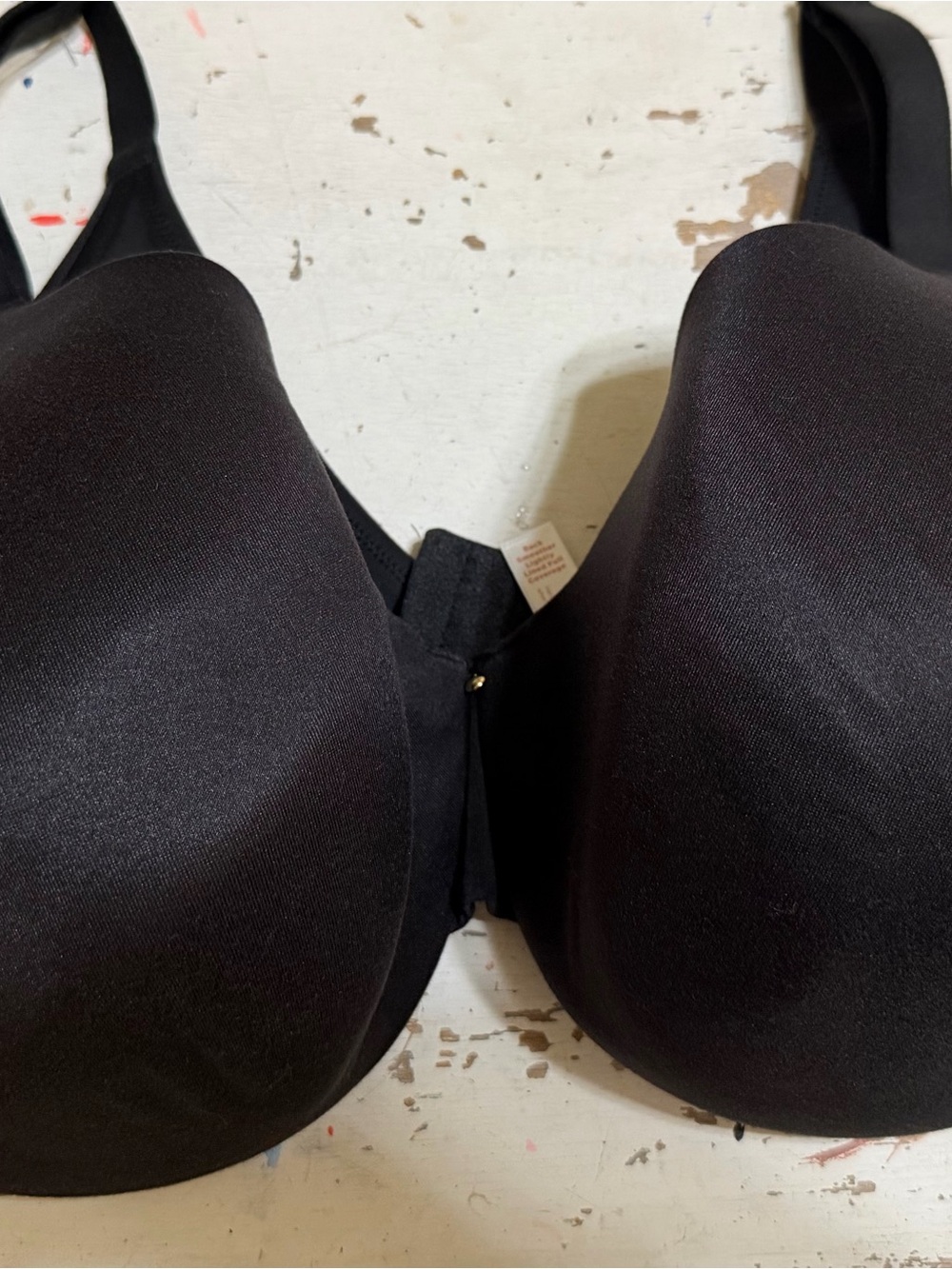 Cacique Black back Smoother lightly lined Full-Cup T-Shirt Bra 42F euc